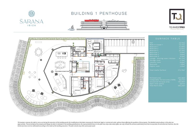 Foto 9e877936-eae4-4723-8b14-bfad68d5b77e. Etagenwohnung 593m<sup>2</sup> in passeig joan carles i 9 in Marina Botafoc-Talamanca Ibiza