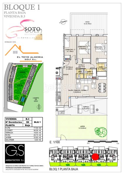 Foto c30421cd-19c9-4961-bbb6-455f9092731c. Appartamento 95m<sup>2</sup> in calle alcade guillermo verdejo 1 in Almería
