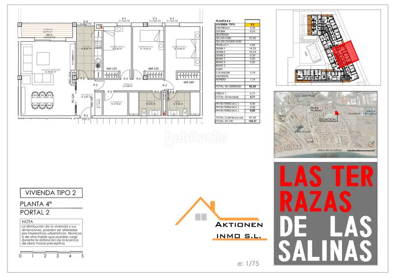 Foto b466efbf-362b-4422-bde0-b051fa490dab. Flat 127m<sup>2</sup> in avenida legión española 2 in Las Salinas Roquetas de Mar