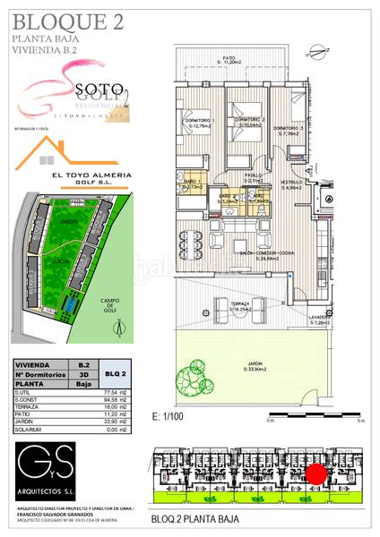 Foto f94aff90-2583-4ad8-b3d6-0ddeea63bb7f. Etagenwohnung 95m<sup>2</sup> in calle alcade guillermo verdejo 1 in Almería