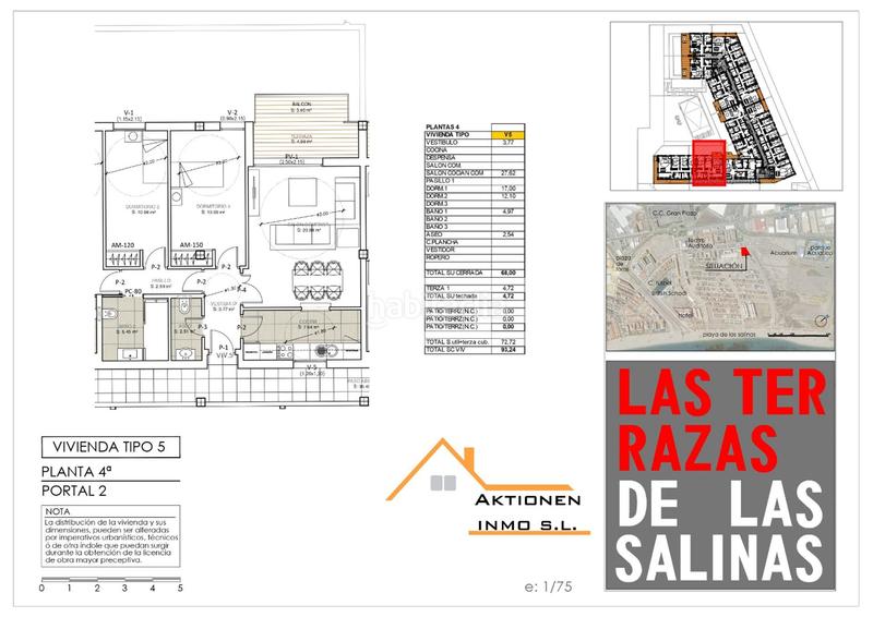 Foto 3dff24a2-dd30-4d08-912d-6de627ba46ad. Appartamento 93m<sup>2</sup> in avenida legión española 2 in Las Salinas Roquetas de Mar