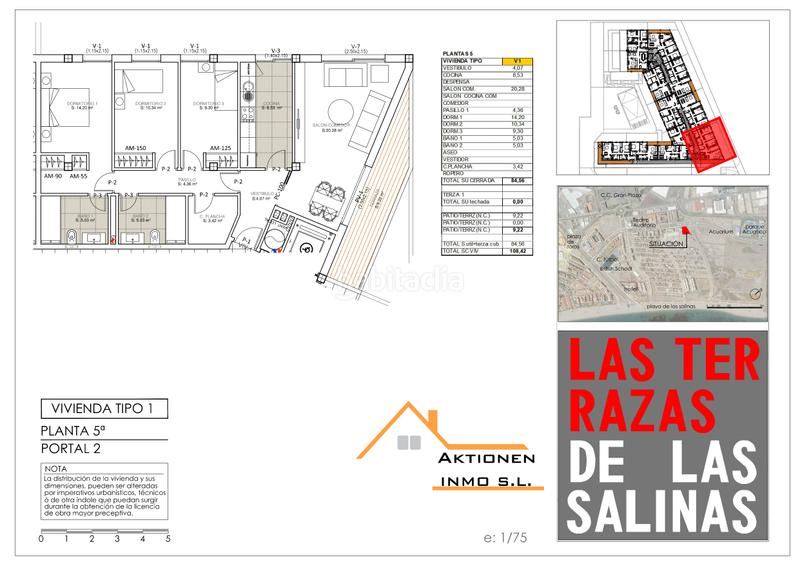 Foto 3e202c64-948f-448f-b843-76da8df114a4. Piso 108m<sup>2</sup> en avenida legión española 2 en Las Salinas Roquetas de Mar