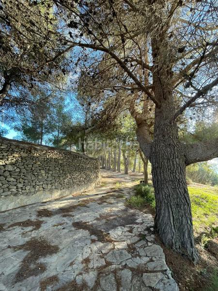 Foto ac390cbc-812d-4463-b542-3edb62c2c474. Masia amb xemeneia calefacció aparcament a Benissa pueblo Benissa