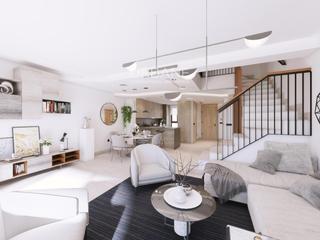 Casa adossada  Terreno sau. Moderna casa adosada de 3 habitaciones en istan, marbella