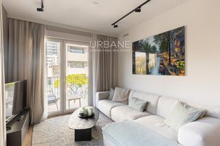 Lloguer Pis  De ramon turro. Luminoso apartamento amueblado de 3 habitaciones con balcón en s