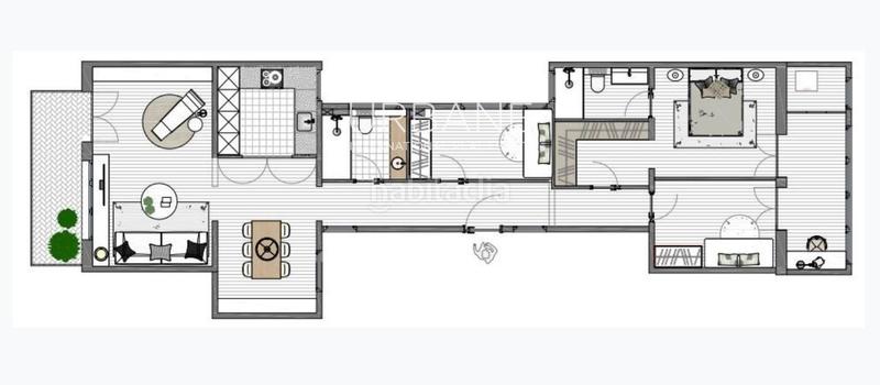 Foto 3fba4a5c-e379-45e0-8342-a951c518d270. Alquiler piso se alquila piso reformado con encanto y balcón privado en el centro del eixample en Barcelona