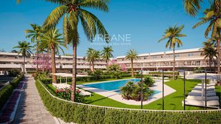 Pis  Mediterráneo. Apartamento moderno en planta baja con jardín  vivir con estilo