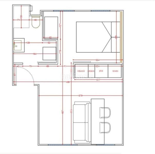 Foto dc3077fd-5e4c-4794-b471-6bdd2f3f5c1d. Location appartement avec chauffage piscine dans Dreta de l´Eixample Barcelona