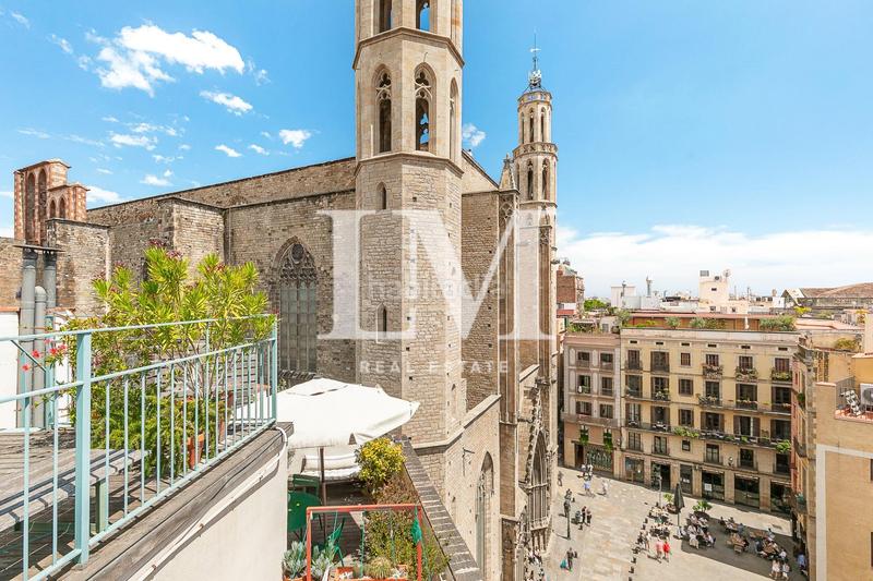 Foto ce22b39f-358b-4d32-948f-ddca79405c6d. Miete dachwohnung mit heizung in St. Pere - Sta. Caterina - El Born Barcelona