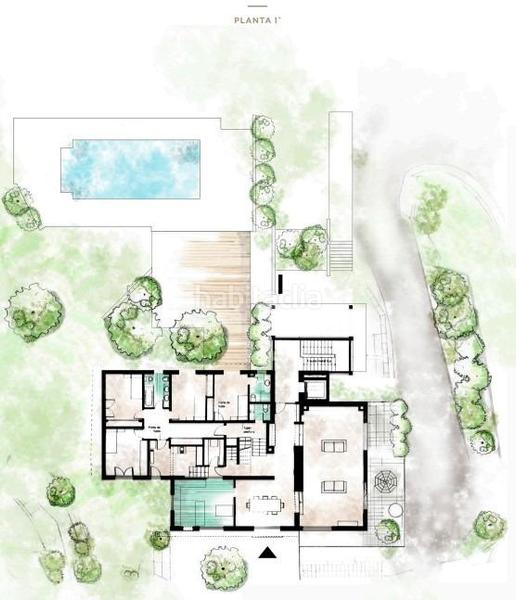 Foto f09fea08-4a79-4954-97a1-c6bb88ede1b2. Location maison avec chauffage parking piscine dans Sant Cugat del Vallès