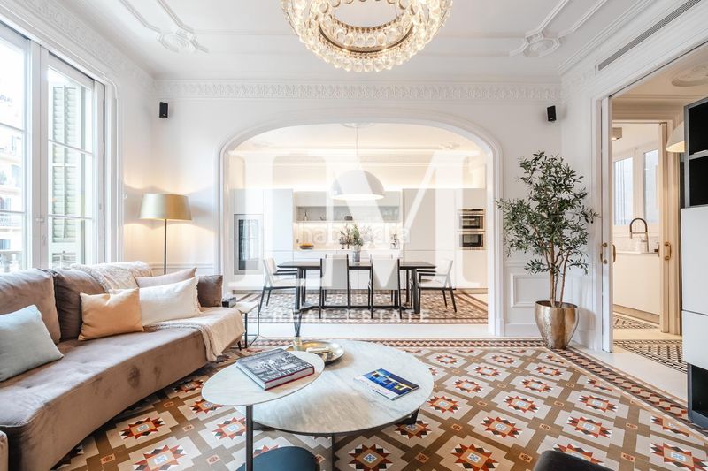 Lloguer apartament amb calefacció a Dreta de l´Eixample Barcelona