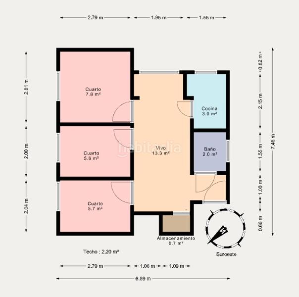 Foto 3d4dea86-231b-457c-b8d1-2472c4911cfa. Pis a Trinitat Nova Barcelona