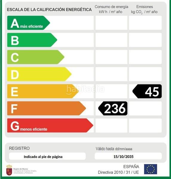 Foto 9987f41f-525d-432f-968a-74c519eef87f. Maison avec chauffage dans Entremares Manga del Mar Menor (La)