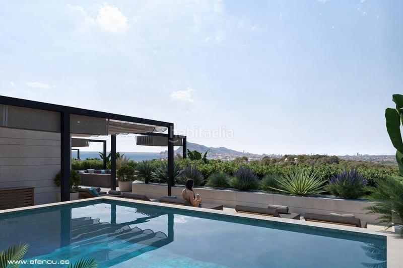 Foto 194fd99c-e3ab-4a38-86aa-235c6a371b12. Chalet mit heizung parking pool in Altea la vella Altea