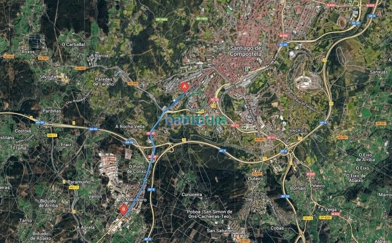 Foto 5c09f37e-0701-4104-9146-d5f69b251780. Terrain résidentiel dans O Milladoiro Ames