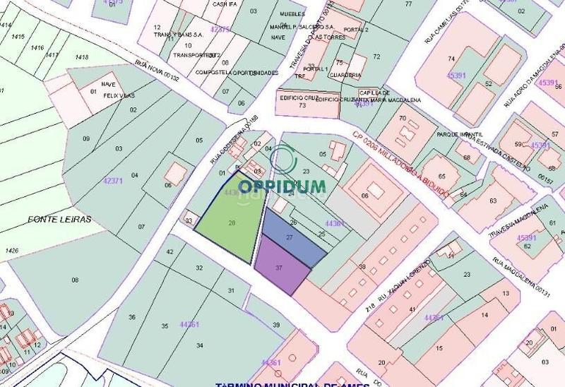 Foto 992cd904-3f32-45f7-aa61-cda48a2c910d. Terrain résidentiel dans O Milladoiro Ames