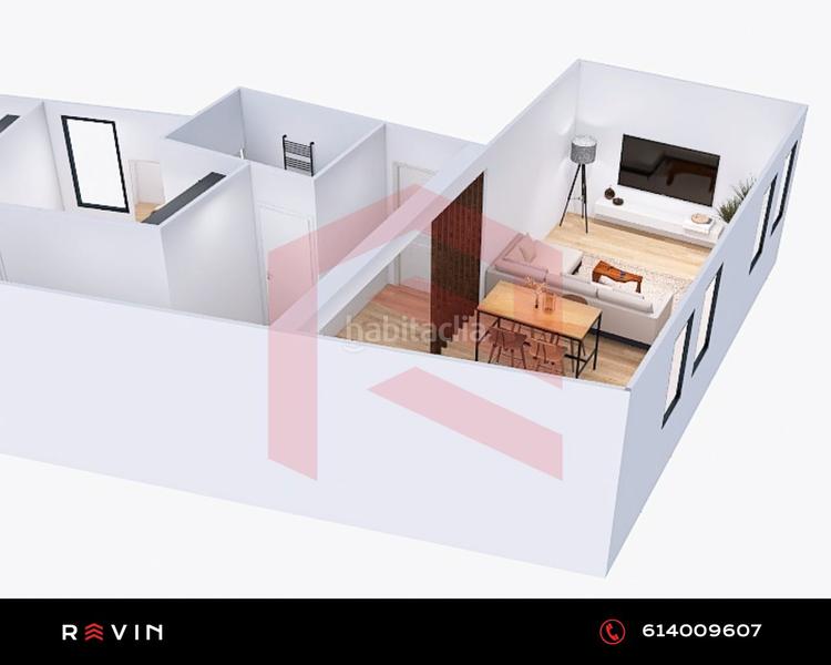 Foto 4449192d-1f6e-402b-8919-6264fad18d6f. Flat with heating in San Ildefonso - Catedral Jaén