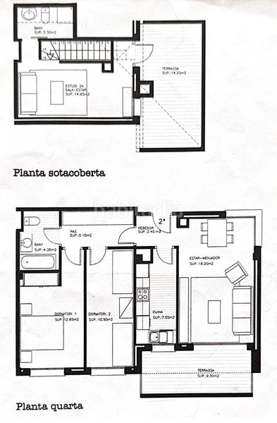 Foto 8b2f9d2c-3f70-46fb-901b-94b2914db529. Àtic amb calefacció piscina a Santa Clotilde Lloret de Mar