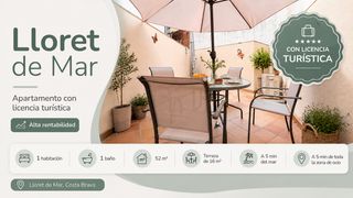 Apartment  Riera. Apartamento turístico con licencia y gran terraza
