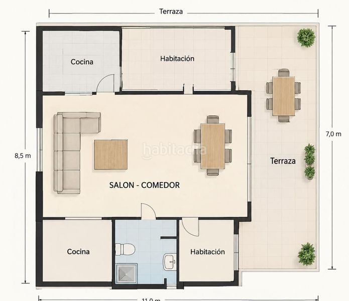 Foto 7097aa0f-847e-4a7c-9c2c-79522cc0c1b3. Apartament amb calefacció piscina a Els Pins Blanes