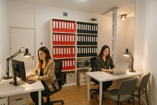 Affitto Ufficio in Calle del seminario de nobles 4. Oficina ideal para 2-3 piestos de trabajo junto princesa