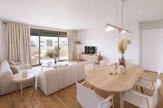 Etagenwohnung in Barenys. Pisos de obra nueva con 3 habitaciones y piscina en salou