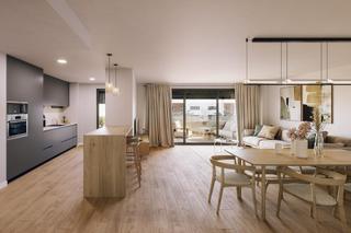 Appartement à Barenys. Pisos de obra nueva con 2 habitaciones y piscina en salou