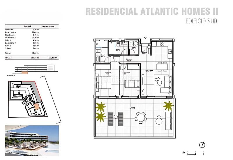 Foto 31a98b06-33d7-4425-b0f3-207093016dfb. Appartement avec parking piscine dans Playa Fañabé Alto Adeje