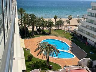Pis a Santa Margarida. Esplndido apartamento de 2 habitaciones con  vistas al mar y pi