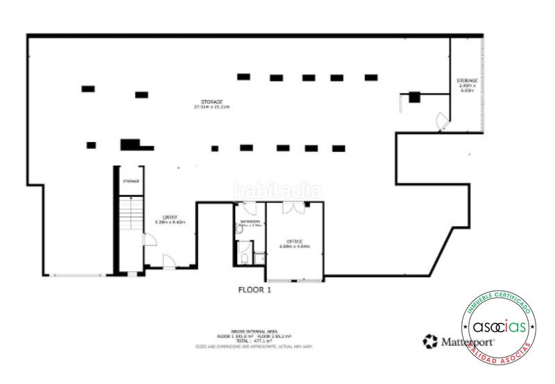 Foto 8755aea5-97c8-4e85-a897-e4ff1205f7ab. Geschäftsraum in Laviada Gijón