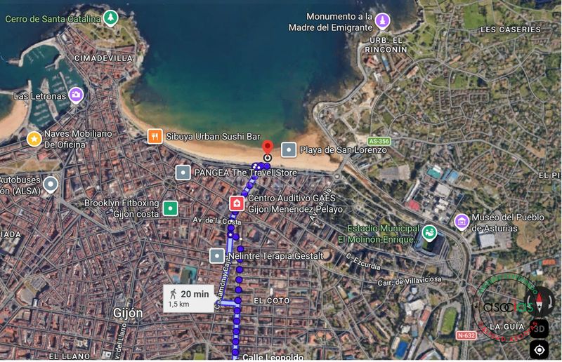 Foto 1a093c8a-e460-4c98-a14d-5b1da813e9ed. Pis amb calefacció aparcament a El Coto Gijón