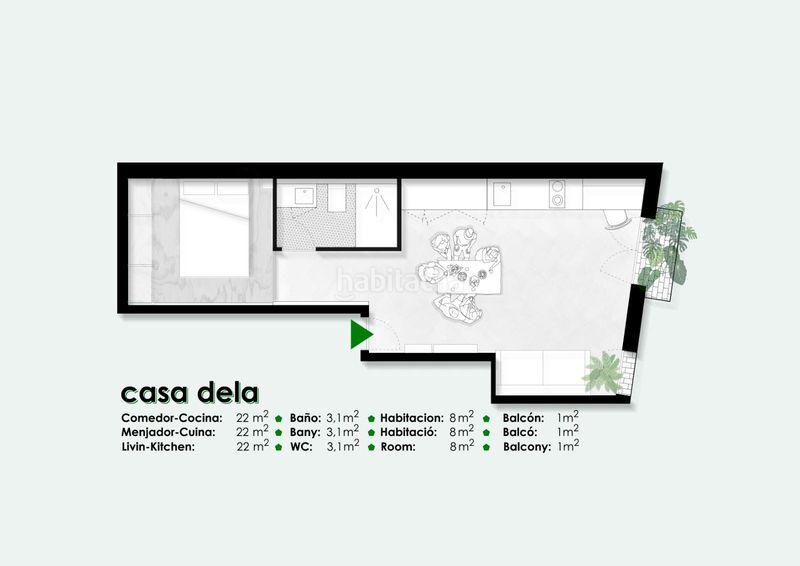 Foto f166af77-42bc-4de7-8829-0ef9e19465b6. Apartament amb calefacció a Raval Barcelona