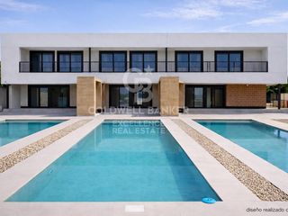 Casa a schiera  Avenida diputacion provincial. Adosados de diseño con piscina privada en benisanó.