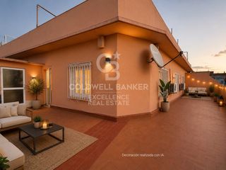 Ático en Barrio de Patraix. Fabuloso ático con terraza de 70 m y gran potencial en patraix