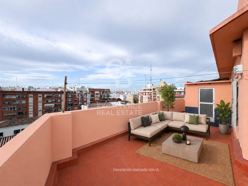 Foto 43988b67-5ef4-45c8-b23f-5c993818ddd1. Àtic a Barrio de Patraix Valencia