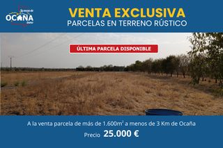 Finca rústica  A-40. Parcela a menos de 3 km de ocaña de 1.600 m²