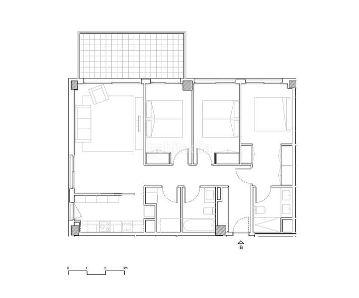 Foto 69d36310-a070-4d52-a053-c9132800269c. Miete etagenwohnung mit heizung parking pool in Finestrelles Esplugues de Llobregat