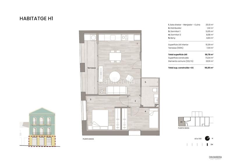 Foto 813e842c-d3ff-488b-819c-17d87152935e. Ground floor with heating in Sant Andreu de Palomar Barcelona