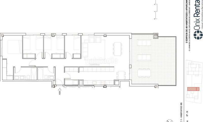 Foto 005fd288-7af6-459c-a9d9-0e1bb3e0ddf9. Rent penthouse with heating parking pool in Finestrelles Esplugues de Llobregat