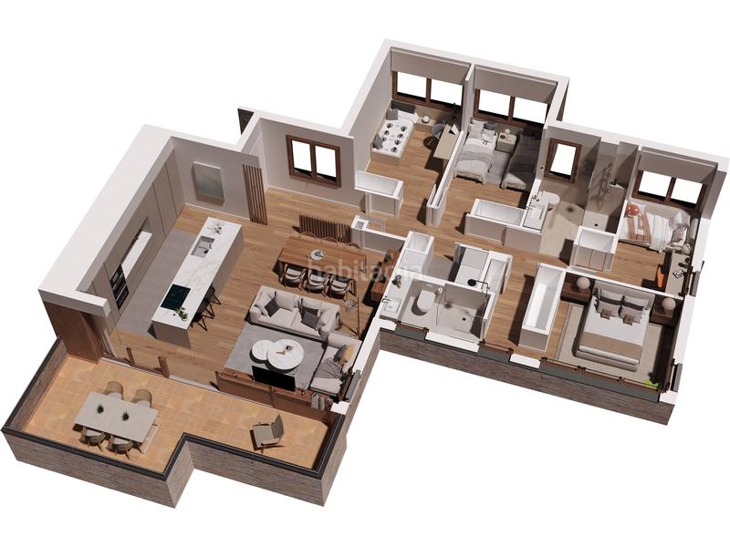 Foto cd7da5a9-3daf-45ed-b890-6dd83cfe885a. Etagenwohnung mit heizung parking pool in Centre Sant Just Desvern