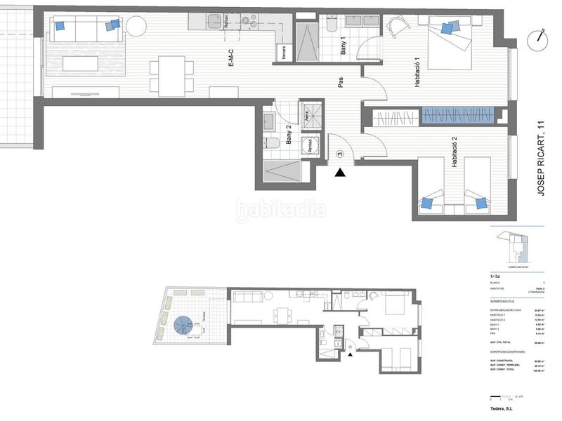 Foto f2ebe405-e529-4bd0-b4f7-e1e3971cb670. Location appartement avec chauffage parking dans Roses-Castellbell Sant Feliu de Llobregat