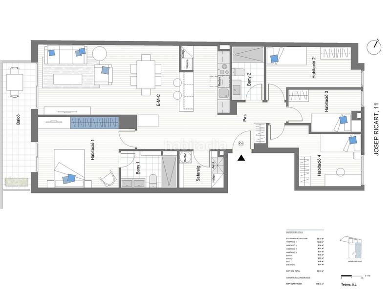 Foto a207c1c7-a531-4e87-a740-8fe5ba867fee. Appartamento con riscaldamento in Roses-Castellbell Sant Feliu de Llobregat