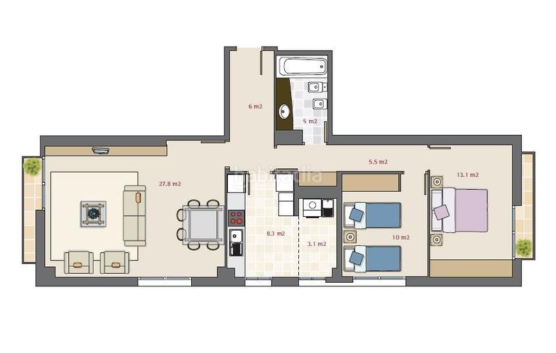 Foto 7d93b10a-b3b8-4854-86d5-878bcabec013. Location appartement avec chauffage parking dans Centre Sant Just Desvern