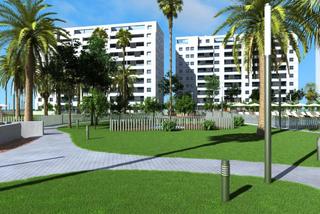 Appartement à Calle ciclon 1. Fantástico apartamento con vista al mar en primera línea de punt