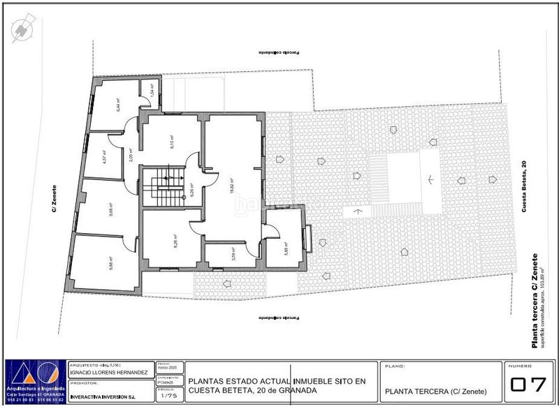 Foto a9a79b77-e07b-4713-ac91-1a3cd896c233. Edifici a Barrio de Albaicín Granada