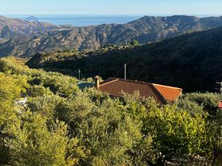 Mas à Lentegí. Encantador cortijo con piscina en otivar, vistas al mar y terren