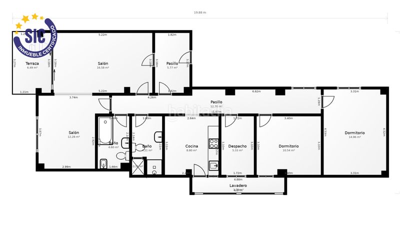 Piso en Valencia - cl juan ramon jimenez 36 gran vivienda de 3 habitaciones, 2 baños, garaje y terraza, en venta en Malilla en Valencia - Imagen 57