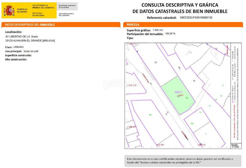 Foto c5d5dd4b-0529-4e12-b452-87ca31d42e08. Wohngrundstück in Centro Alhaurín el Grande