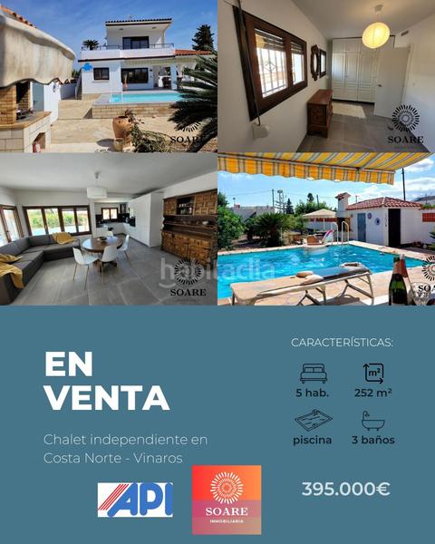 Foto f020dd04-7619-40f7-803a-68f0f8193b75. Xalet amb aparcament piscina a Costa Norte Vinaròs