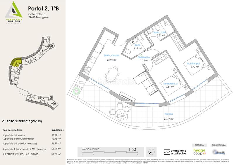 Foto b9e8339e-3146-4309-a2ec-03f654f4bd76. Appartamento 105m<sup>2</sup> con parcheggio piscina in Torreblanca del Sol Fuengirola